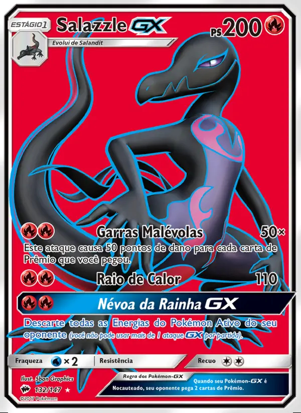Image of the card Salazzle GX