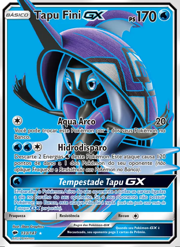 Image of the card Tapu Fini GX