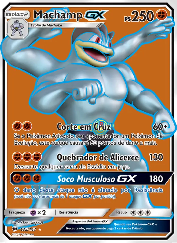 Image of the card Machamp GX