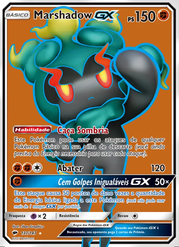 Image of the card Marshadow GX