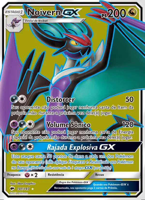 Image of the card Noivern GX