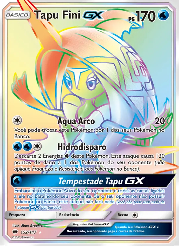 Image of the card Tapu Fini GX