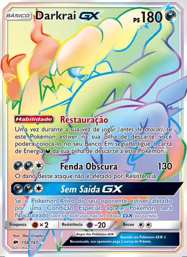 Image of the card Darkrai GX