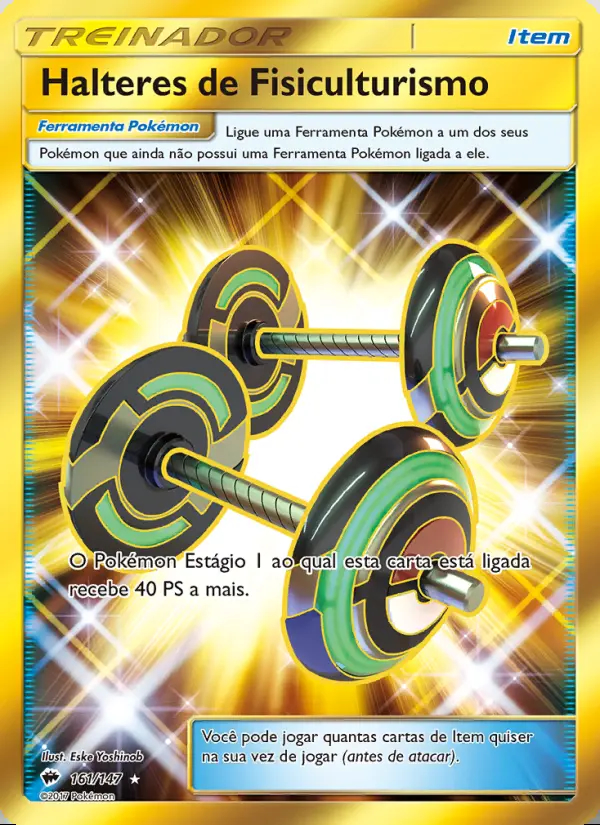 Image of the card Halteres de Fisiculturismo