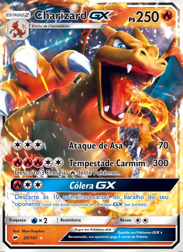 Image of the card Charizard GX