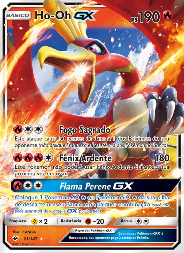 Image of the card Ho-Oh GX
