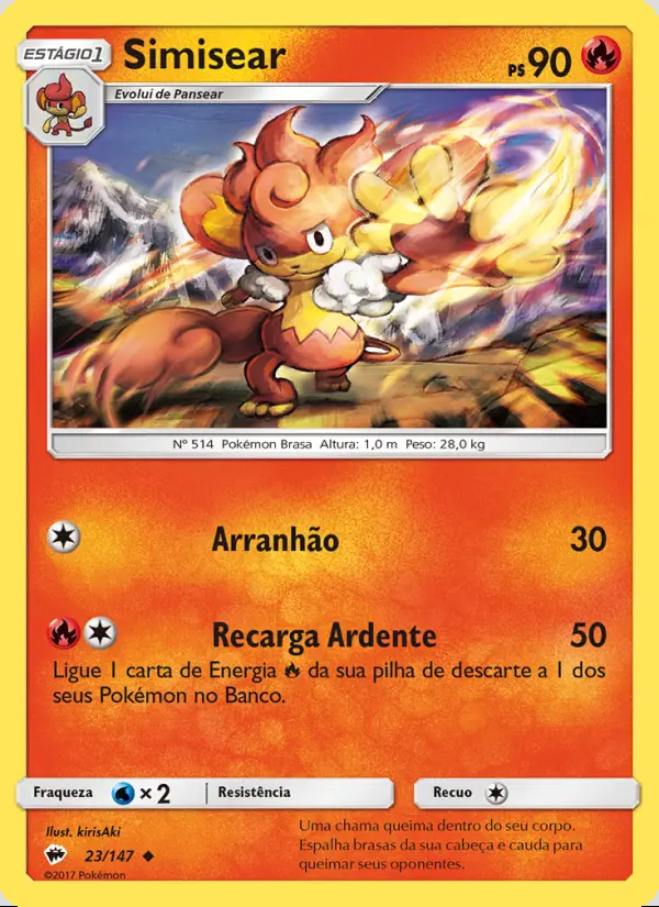 Image of the card Simisear