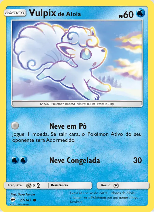 Image of the card Vulpix de Alola