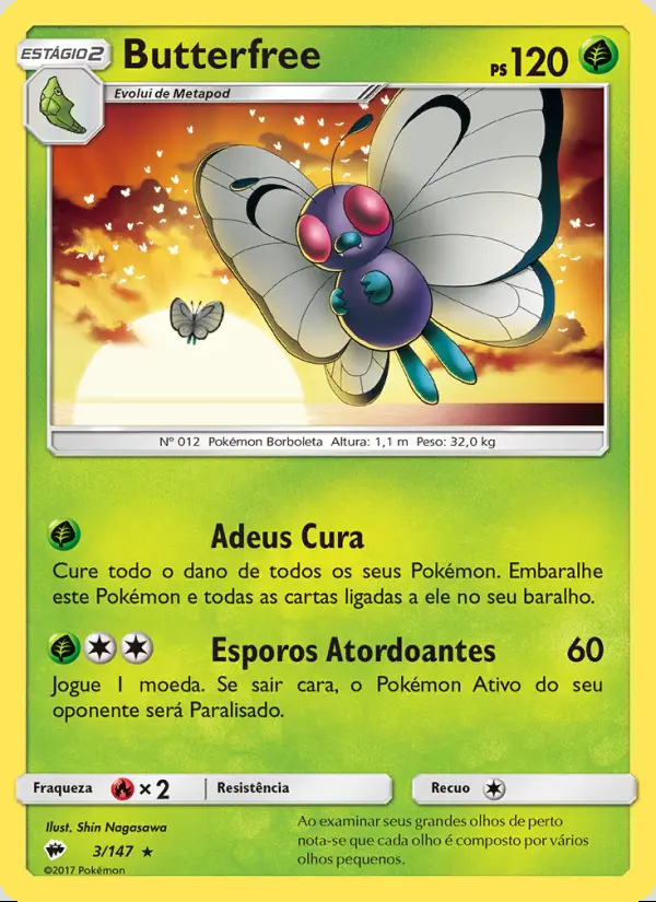 Image of the card Butterfree