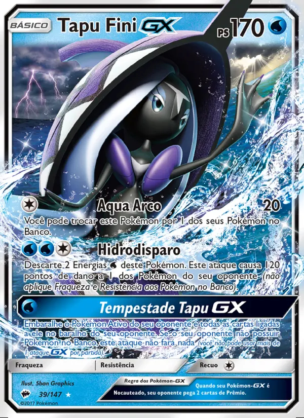Image of the card Tapu Fini GX