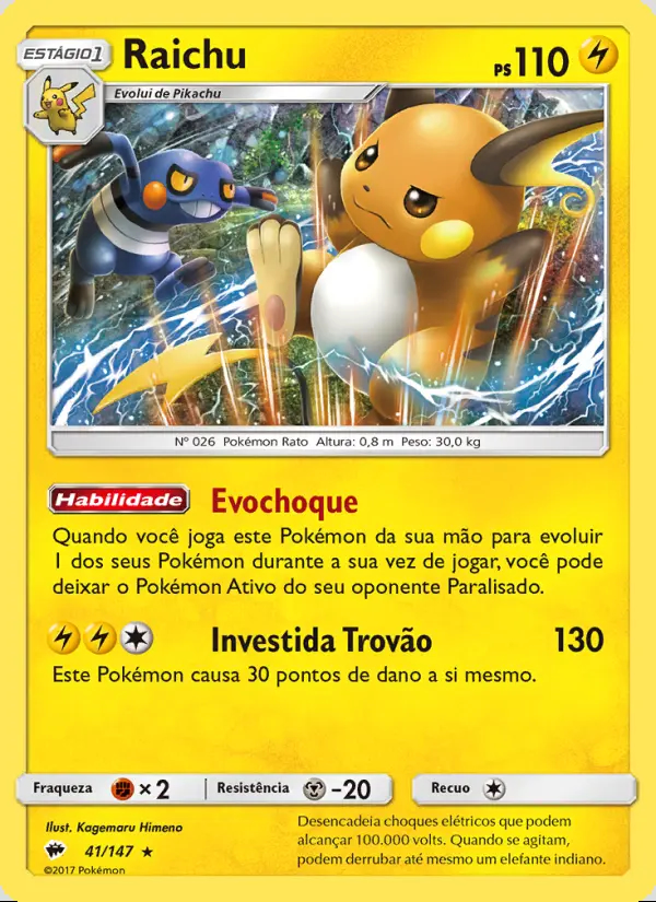 Image of the card Raichu