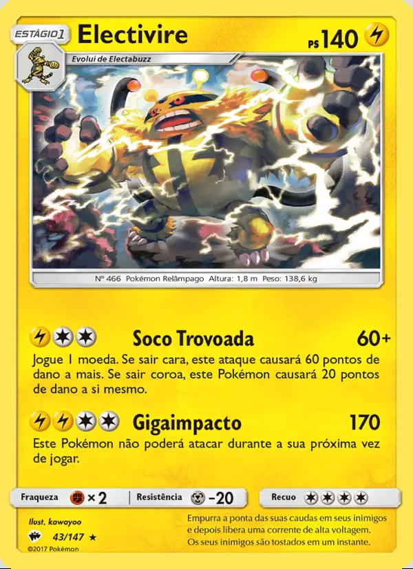 Image of the card Electivire