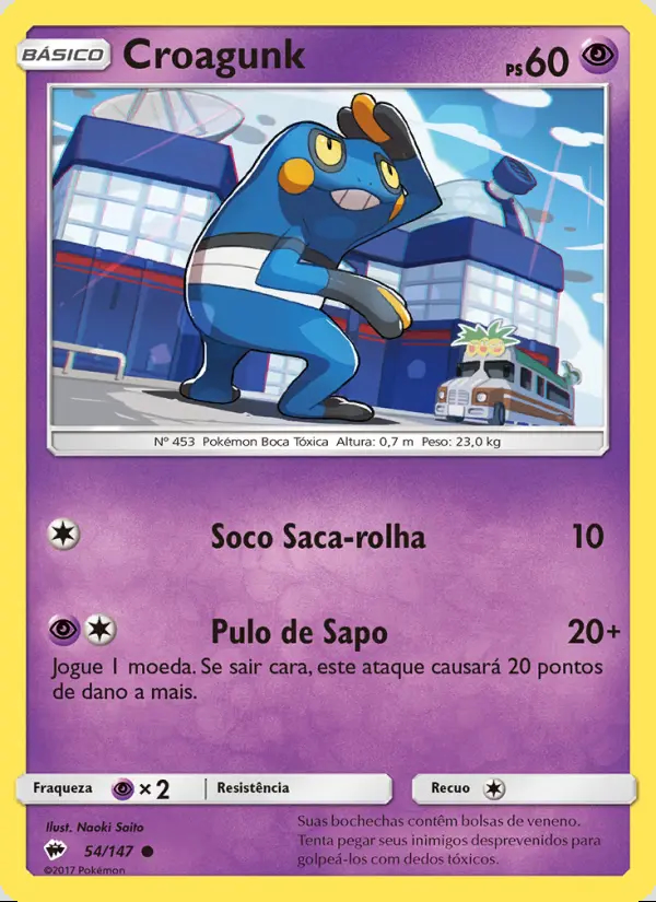 Image of the card Croagunk