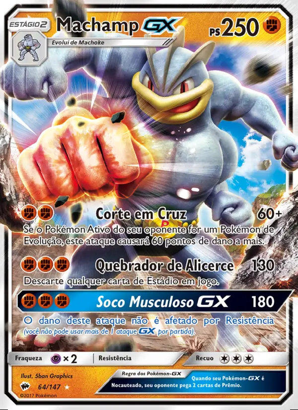 Image of the card Machamp GX