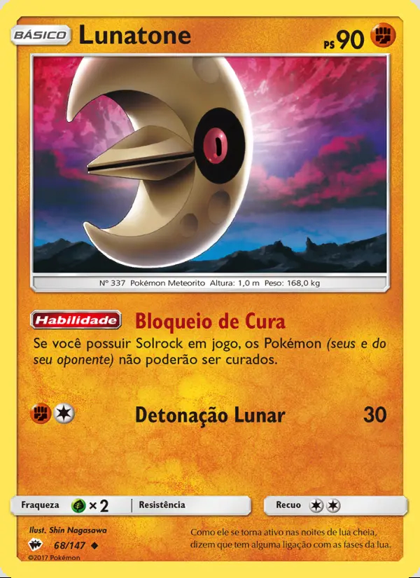 Image of the card Lunatone