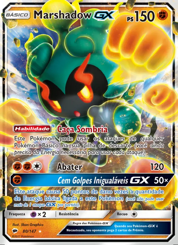 Image of the card Marshadow GX
