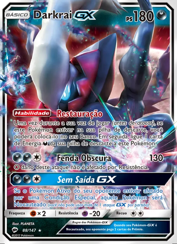 Image of the card Darkrai GX