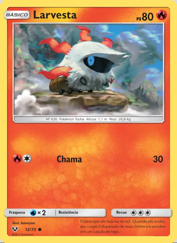 Image of the card Larvesta