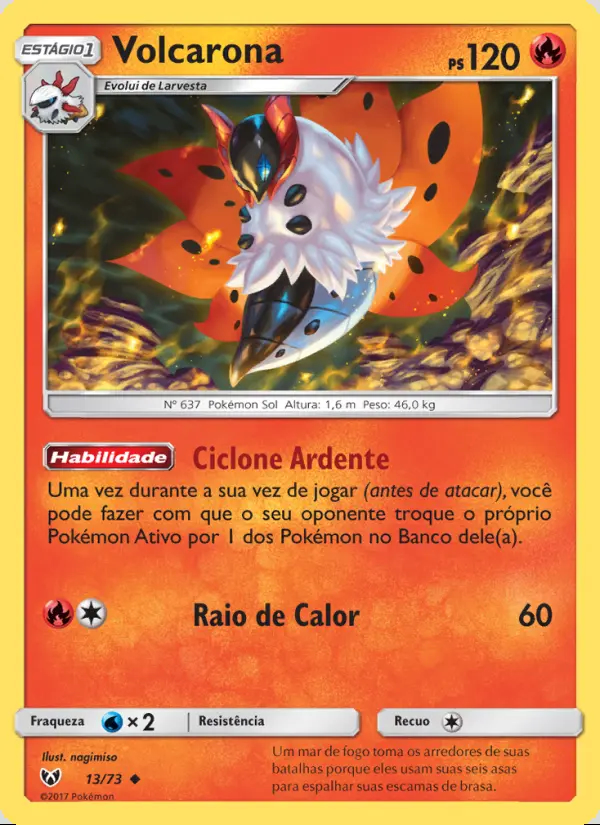 Image of the card Volcarona