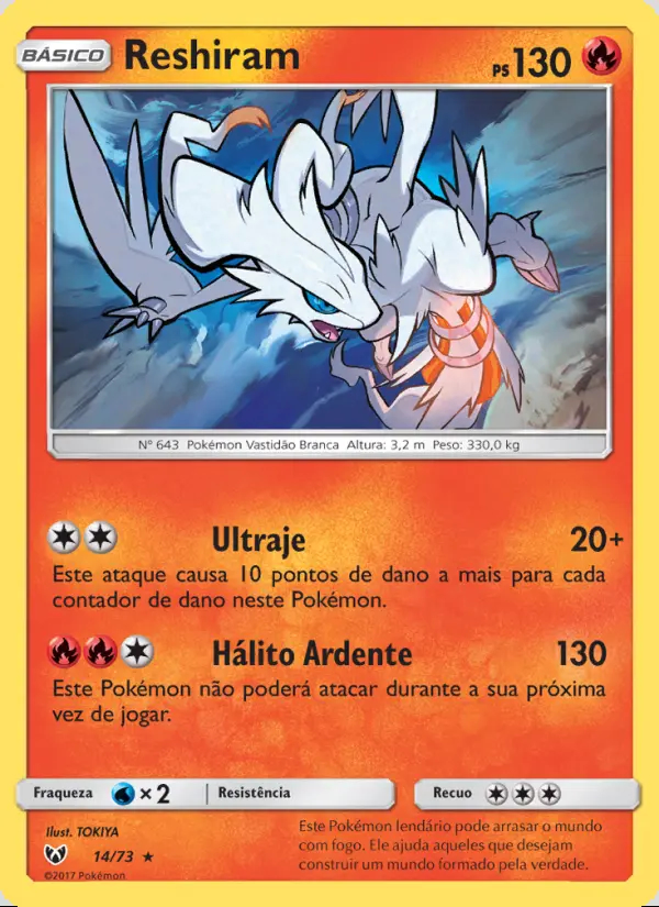 Image of the card Reshiram