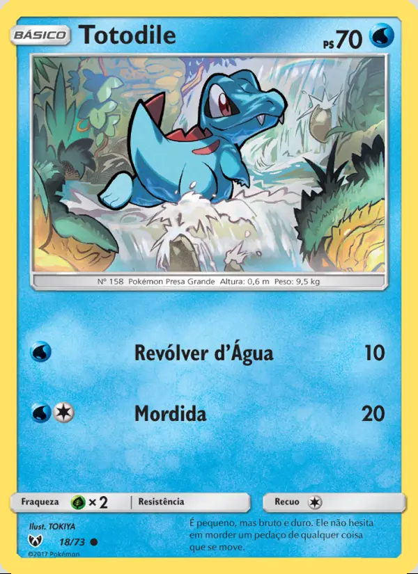 Image of the card Totodile