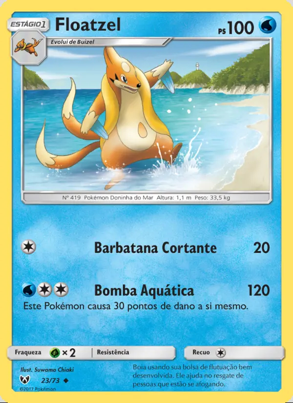 Image of the card Floatzel