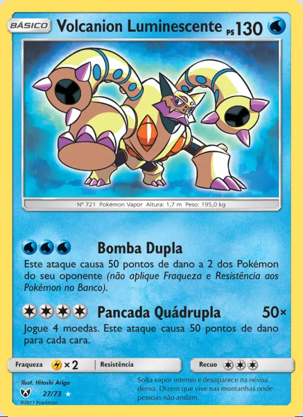 Image of the card Volcanion Luminescente