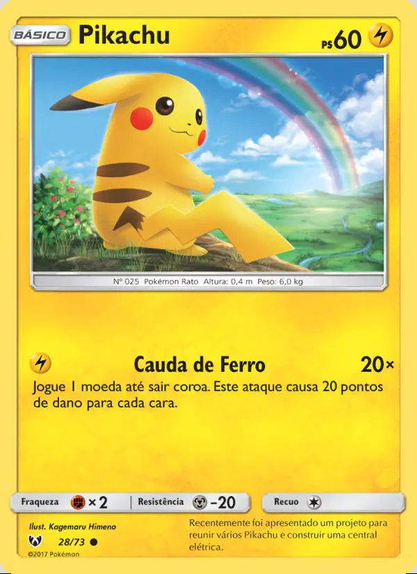 Image of the card Pikachu