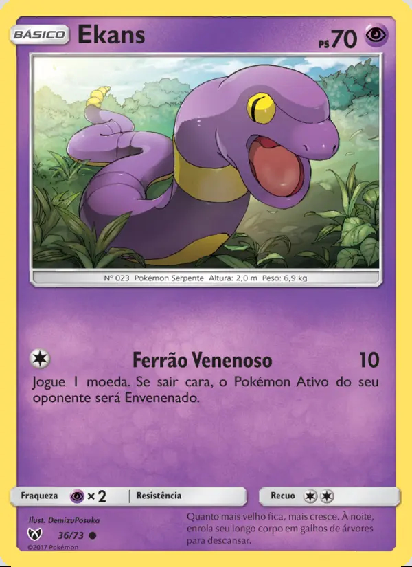 Image of the card Ekans