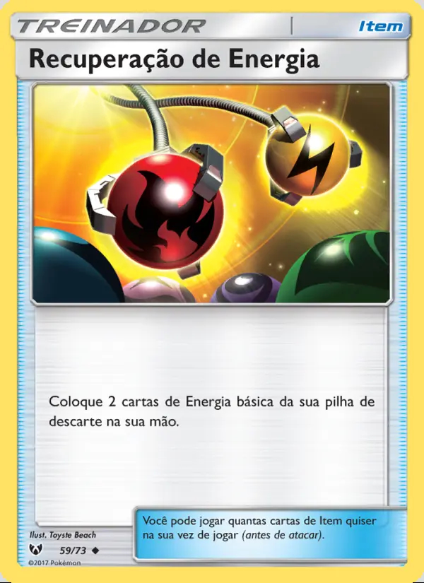 Image of the card Recuperação de Energia