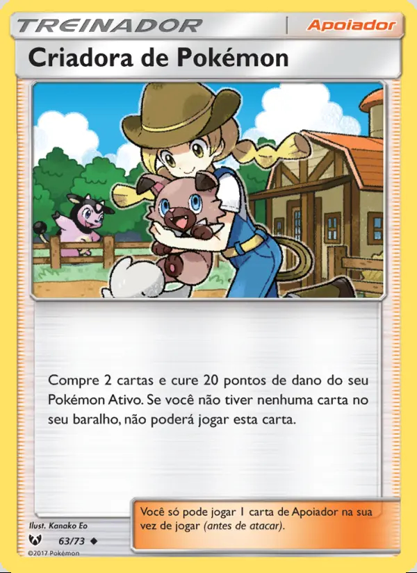 Image of the card Criadora de Pokémon