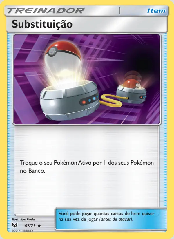 Image of the card Substituição
