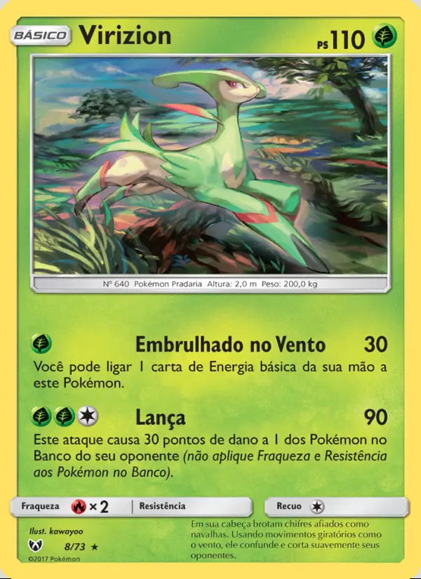 Image of the card Virizion