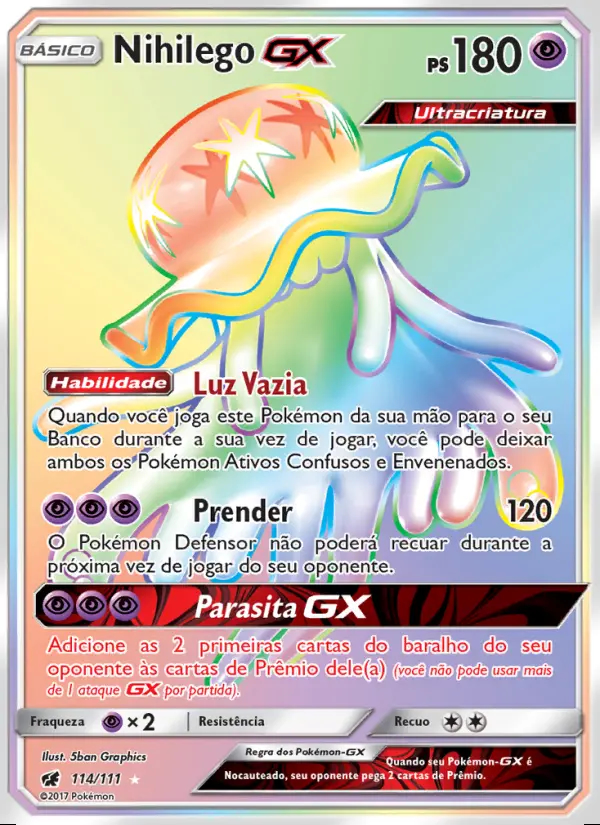 Image of the card Nihilego GX