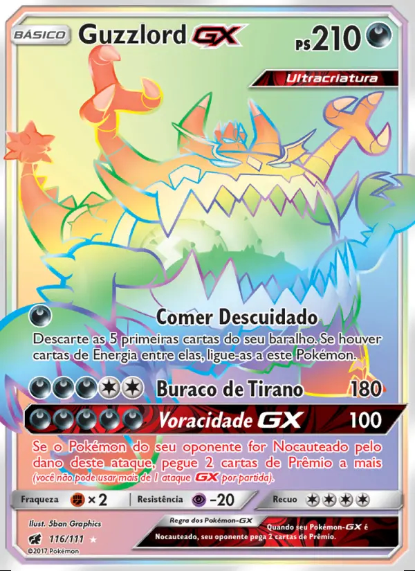 Image of the card Guzzlord GX