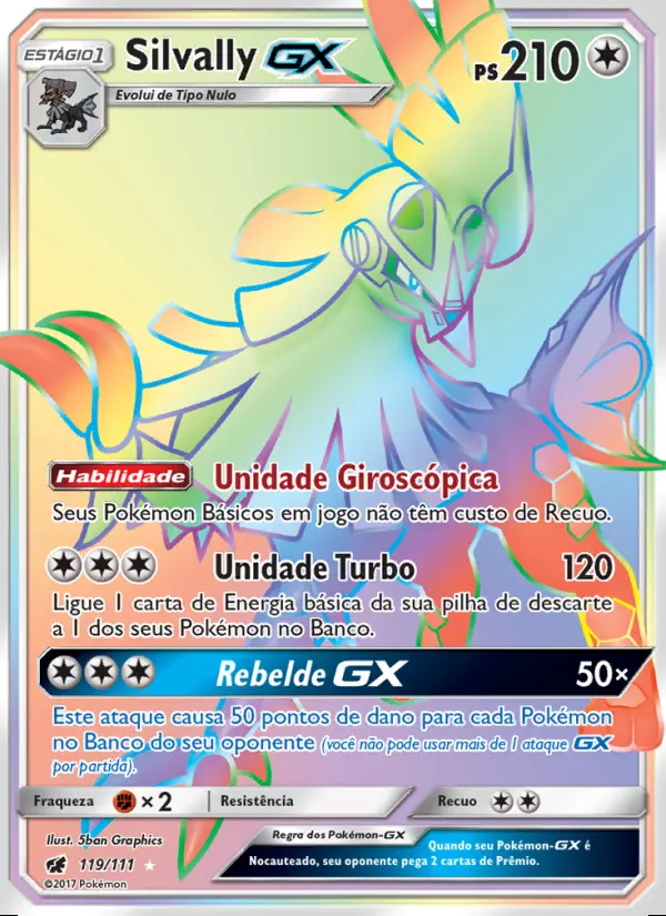 Image of the card Silvally GX