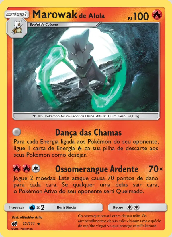 Image of the card Marowak de Alola