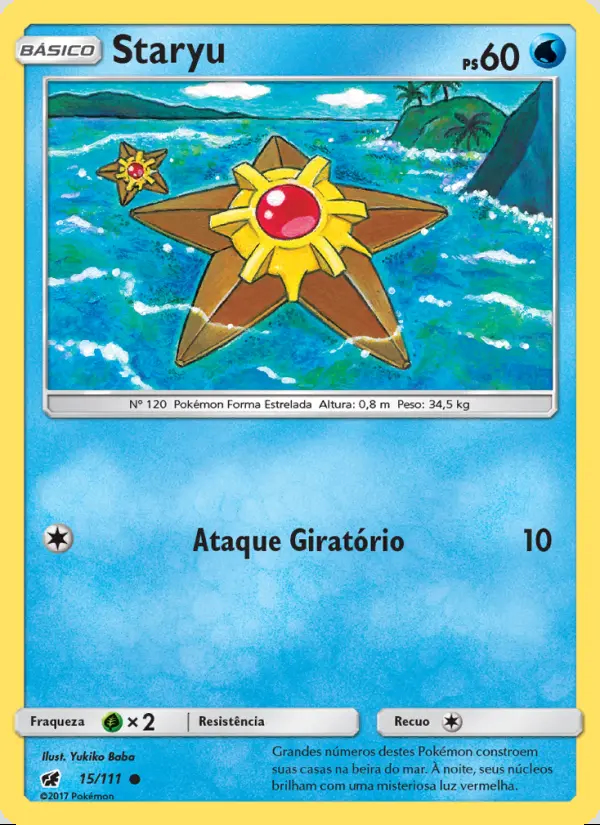 Image of the card Staryu