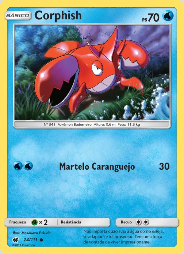 Image of the card Corphish