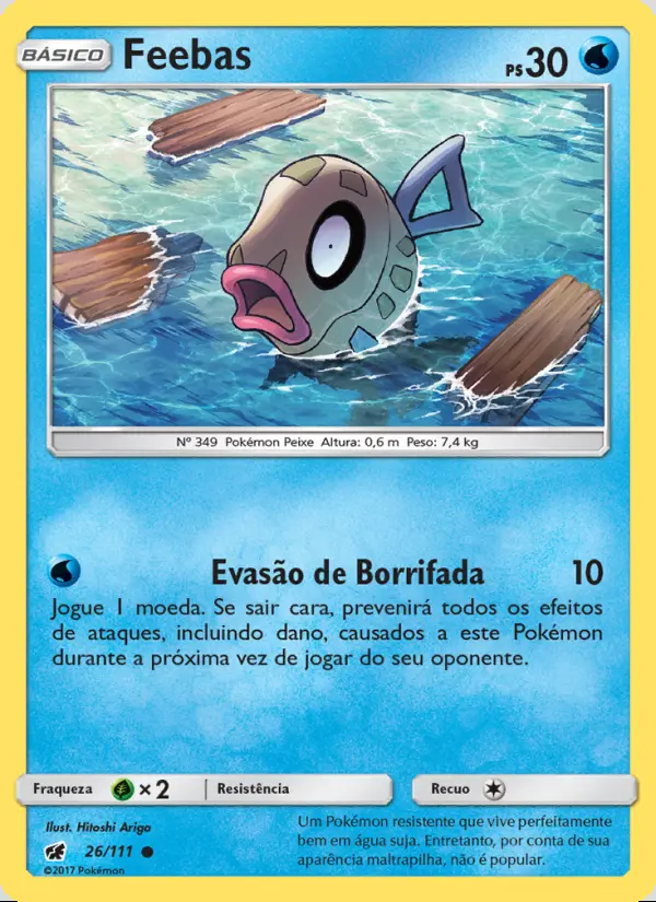 Image of the card Feebas