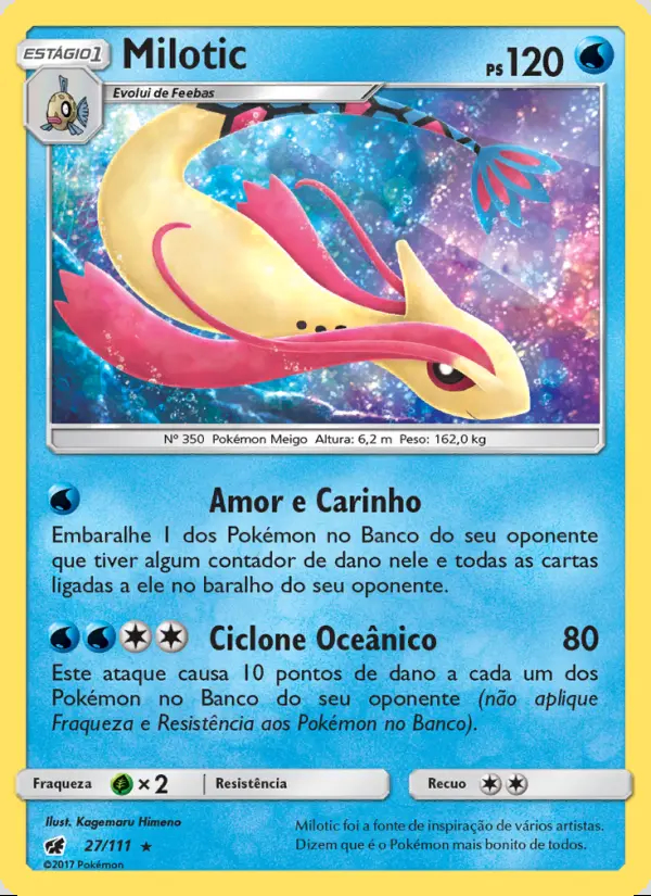 Image of the card Milotic
