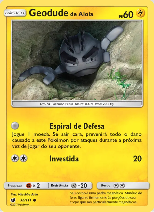 Image of the card Geodude de Alola