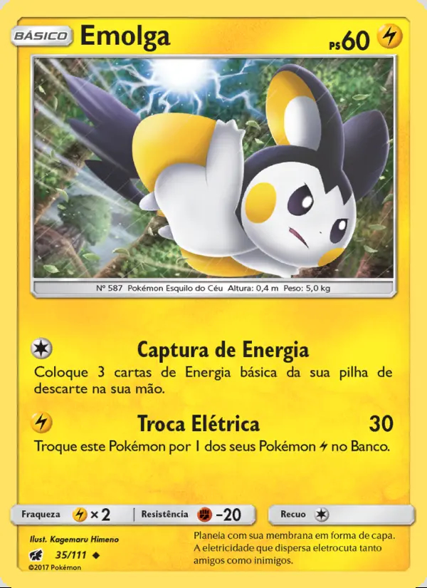 Image of the card Emolga