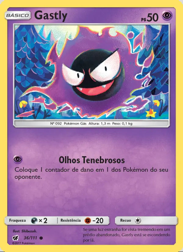 Image of the card Gastly