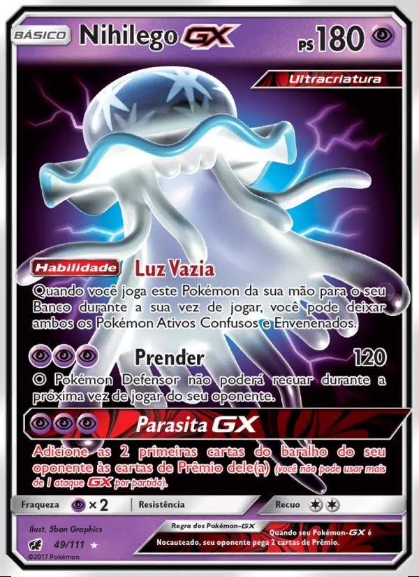 Image of the card Nihilego GX