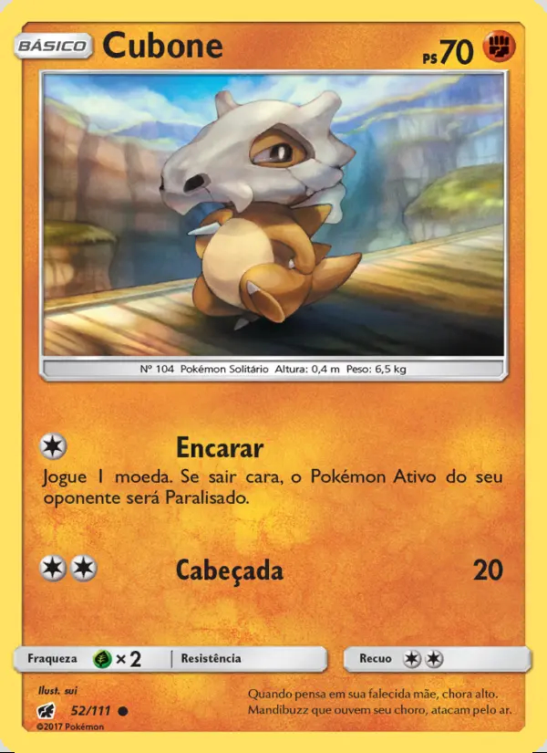 Image of the card Cubone