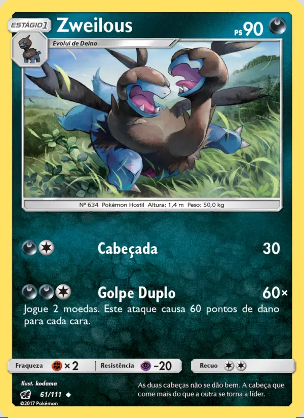 Image of the card Zweilous