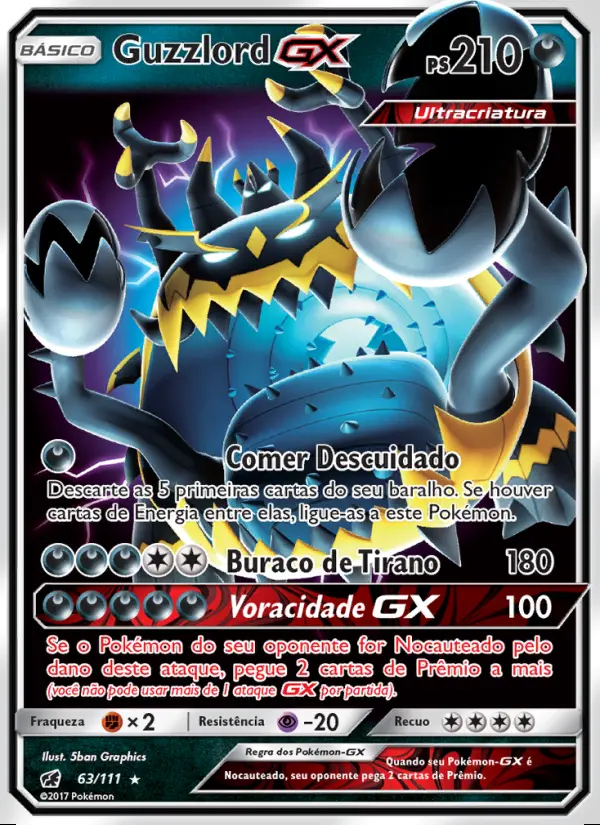 Image of the card Guzzlord GX