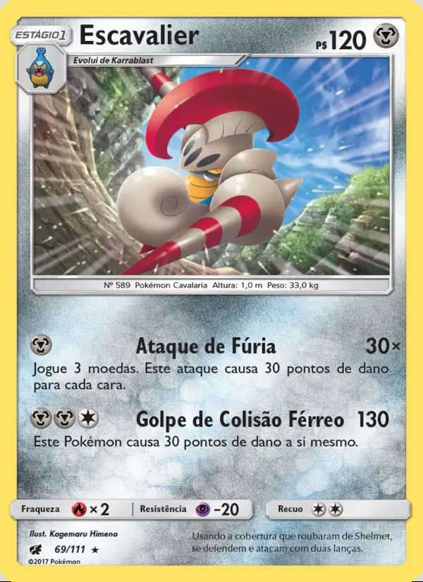 Image of the card Escavalier