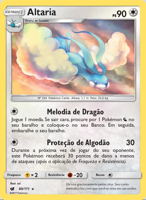 Image of the card Altaria